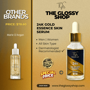 24K Golden Essence Serum - Skincare for Glowing Skin - The Glossy Shop
