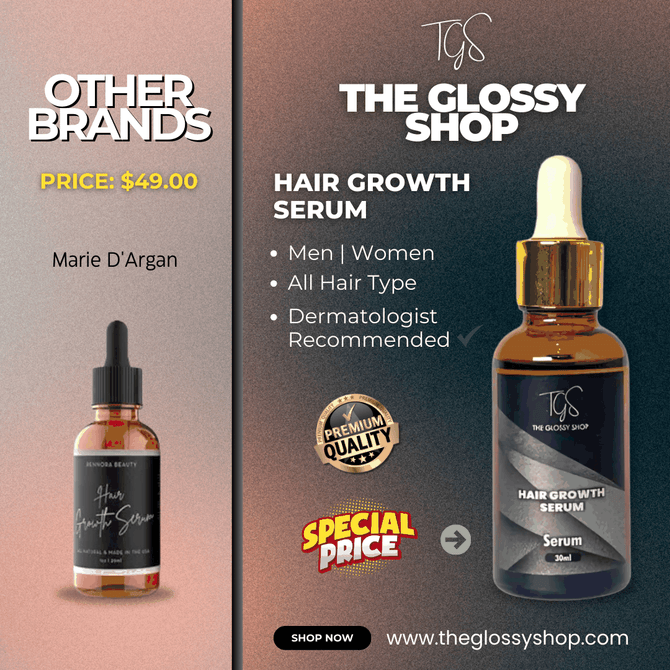 Hair Growth Serum: Nourish and Revitalize Your Hair - The Glossy Shop